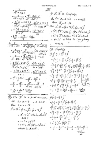 Ex 1 3_fsc_part1 | PDF