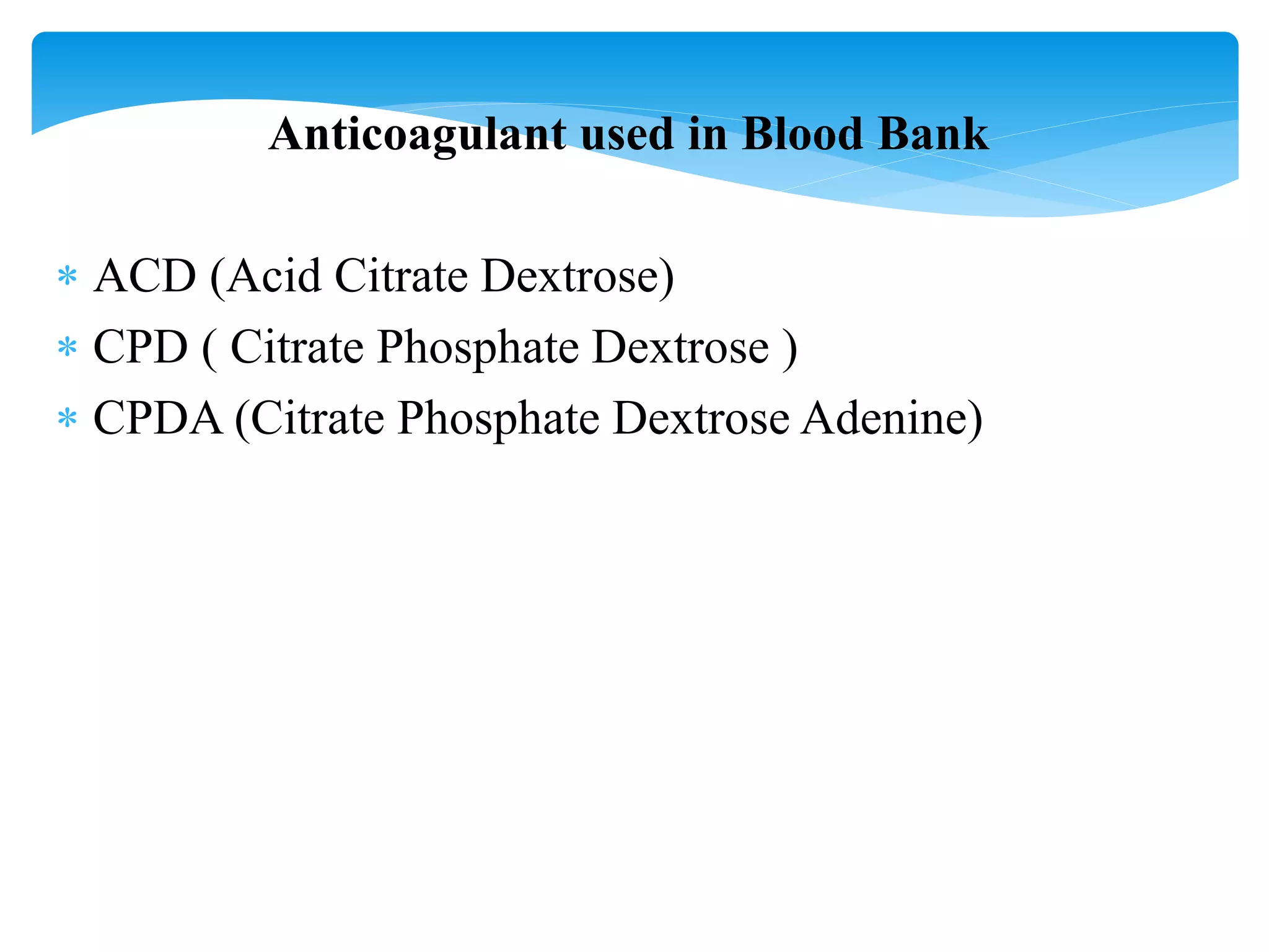 Anticoagulant and Blood Collecting Tubes | PDF