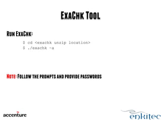 Exachk and oem12c | PDF