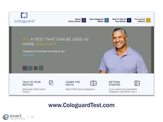 29 
www.CologuardTest.com 
 