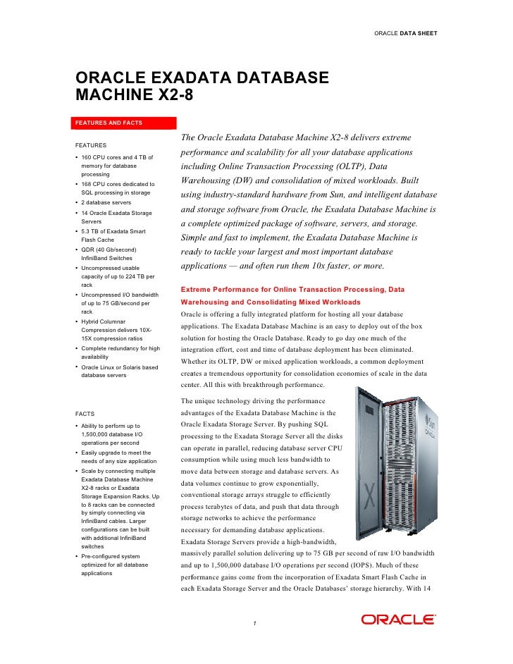 Oracle Exadata Database