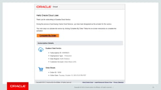 Copyright © 2015, Oracle and/or its affiliates. All rights reserved. | 35
 