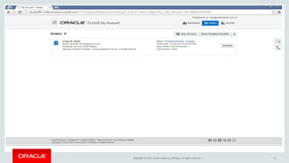 Copyright © 2015, Oracle and/or its affiliates. All rights reserved. | 37
 