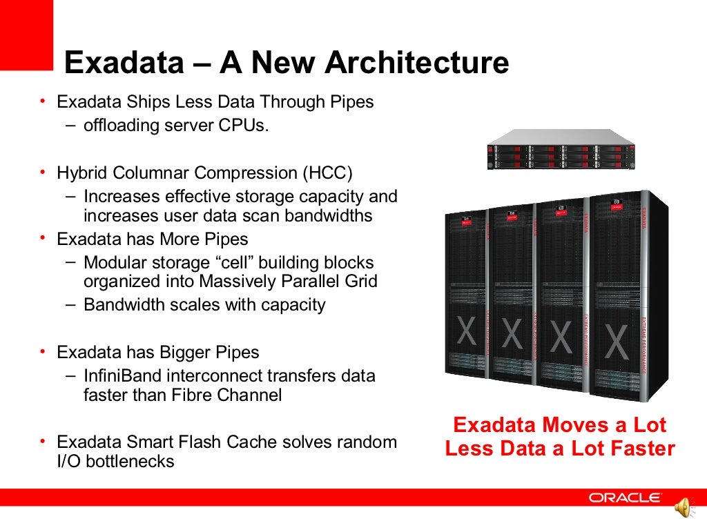 Exadata overview audio