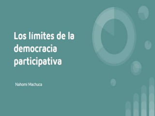 limites de la democracia participativa | PPTX