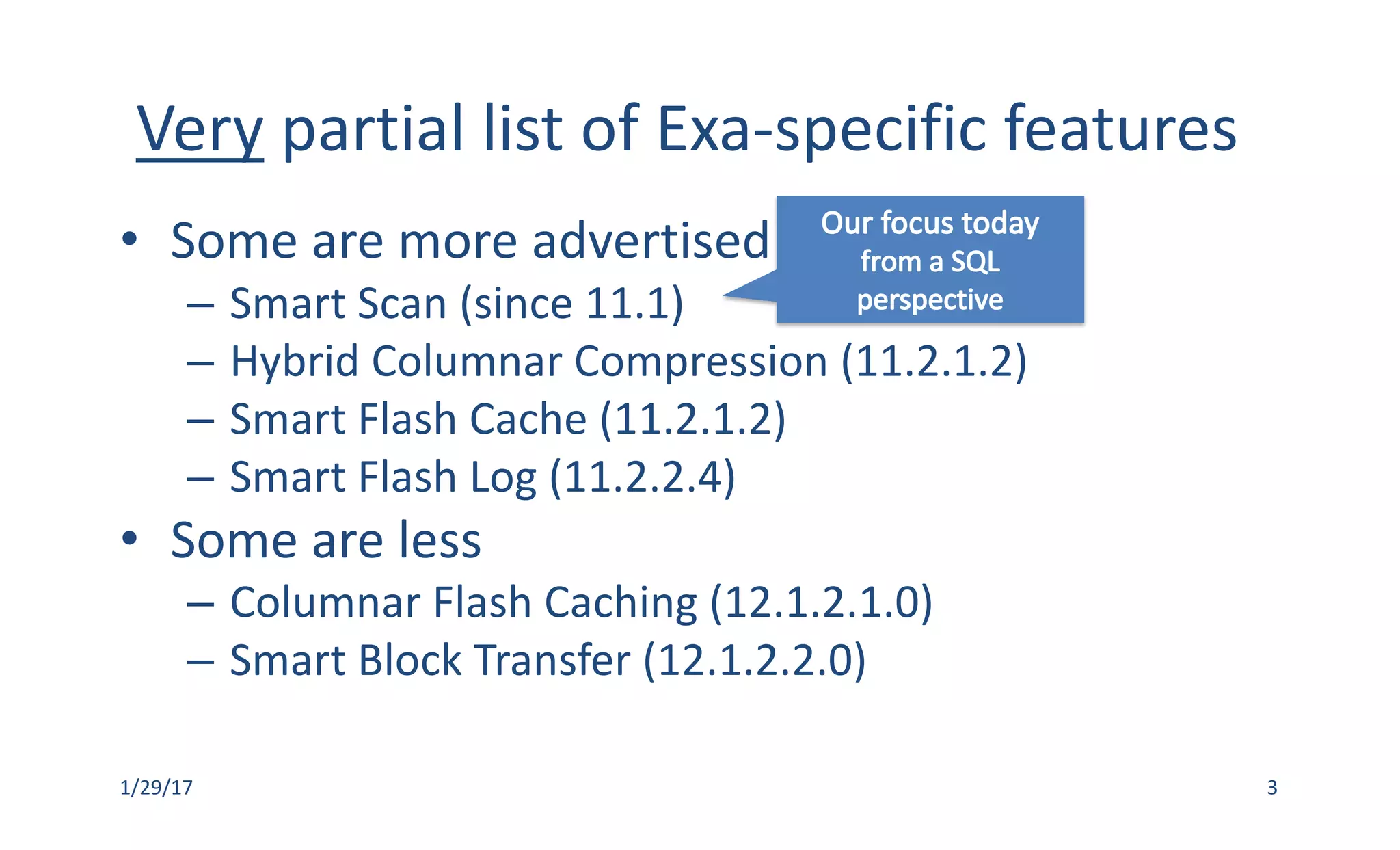 Is your SQL Exadata-aware? | PPT