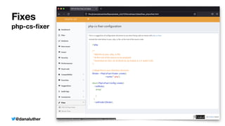 @danaluther
Fixes
php-cs-
fi
xer
 