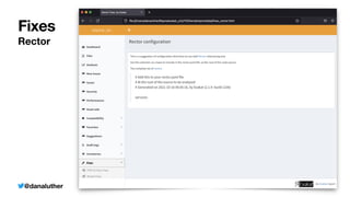 @danaluther
Fixes
Rector
 