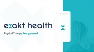 Exakt Health Pitch Deck