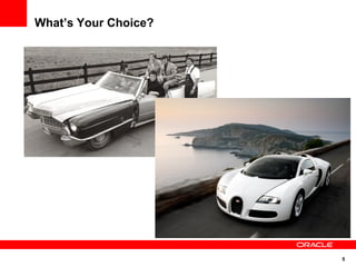 What’s Your Choice?




                      5
 