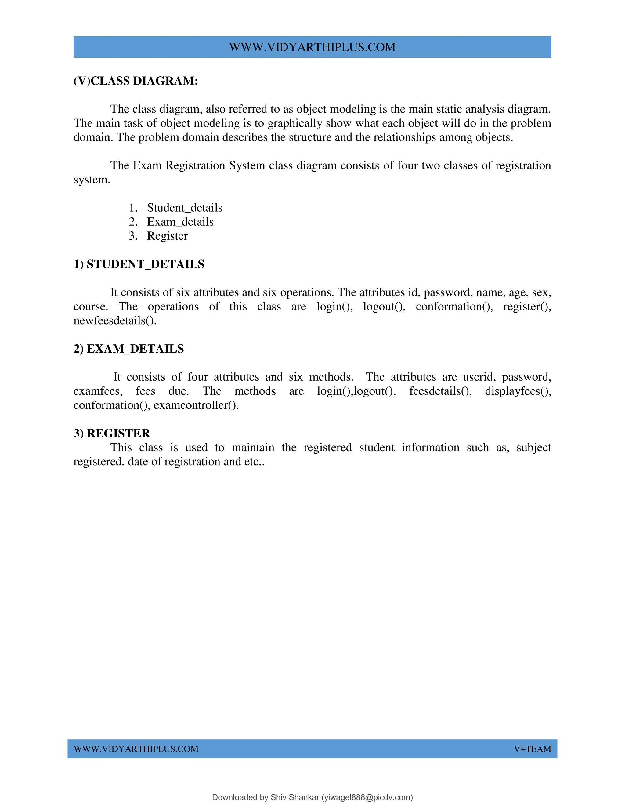 Exam Registration System Pdf Very Best Projeect Pdf