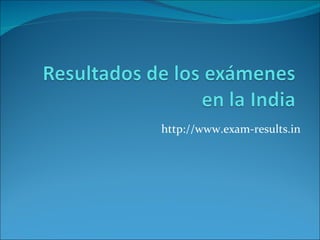 http://www.exam-results.in  