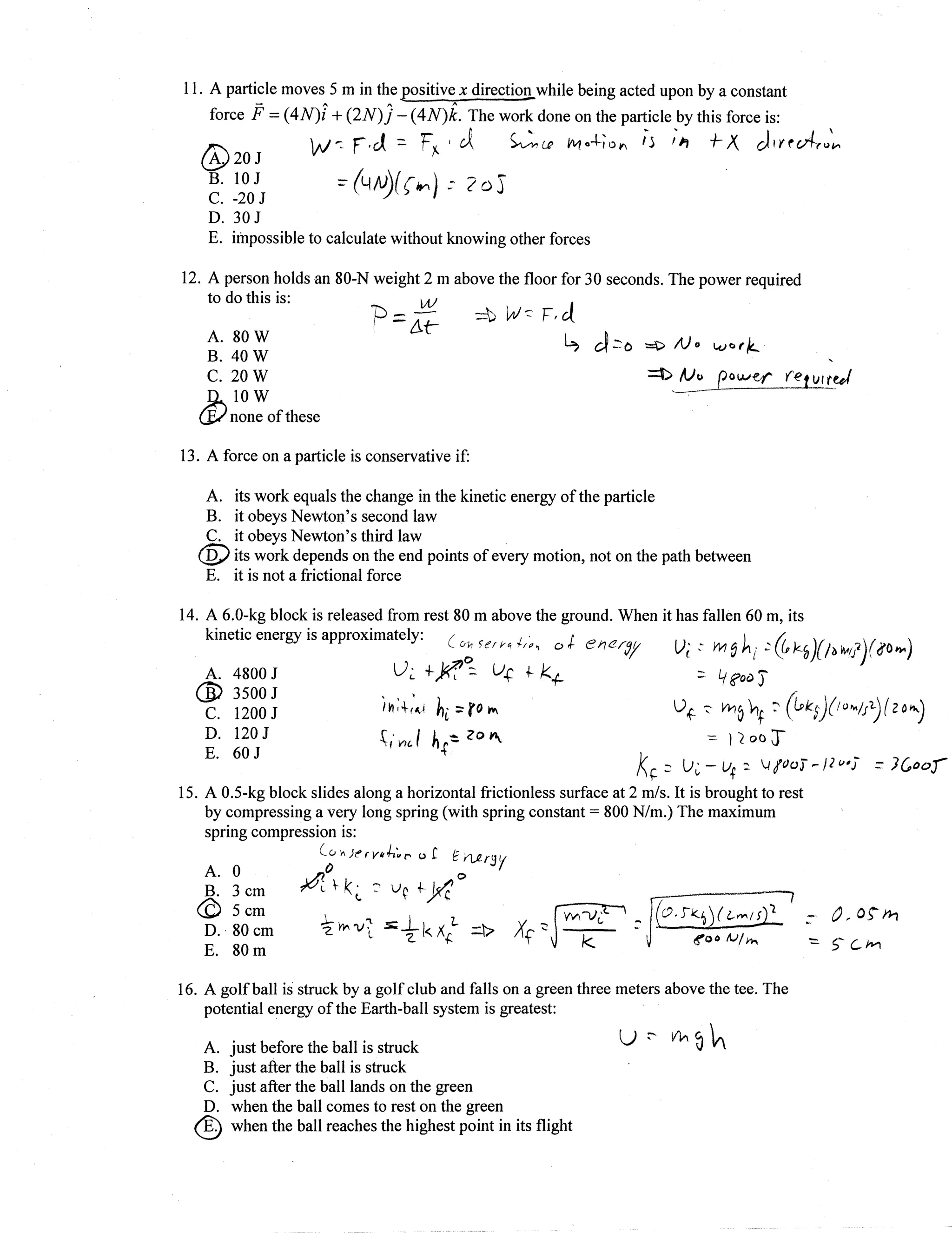 Exam2 solutions