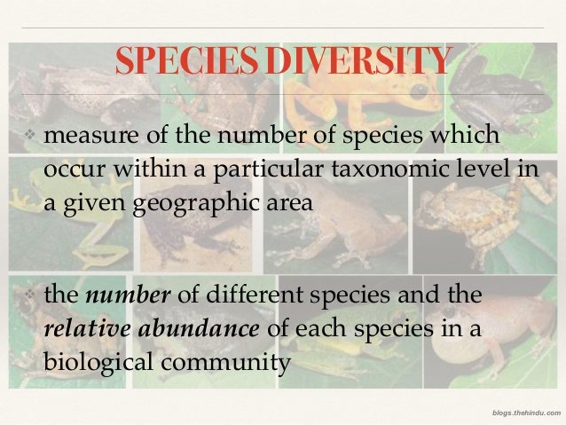 biodiversity definition levels and threats species diversity definition