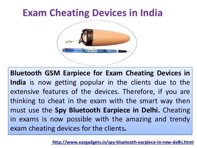 exam cheating devices earpiece