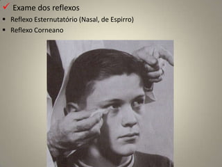 C – Diminuição da acuidade visualExame Clínico1 – Painel de Snellen2 – Cartão portátil de Rosenbaum