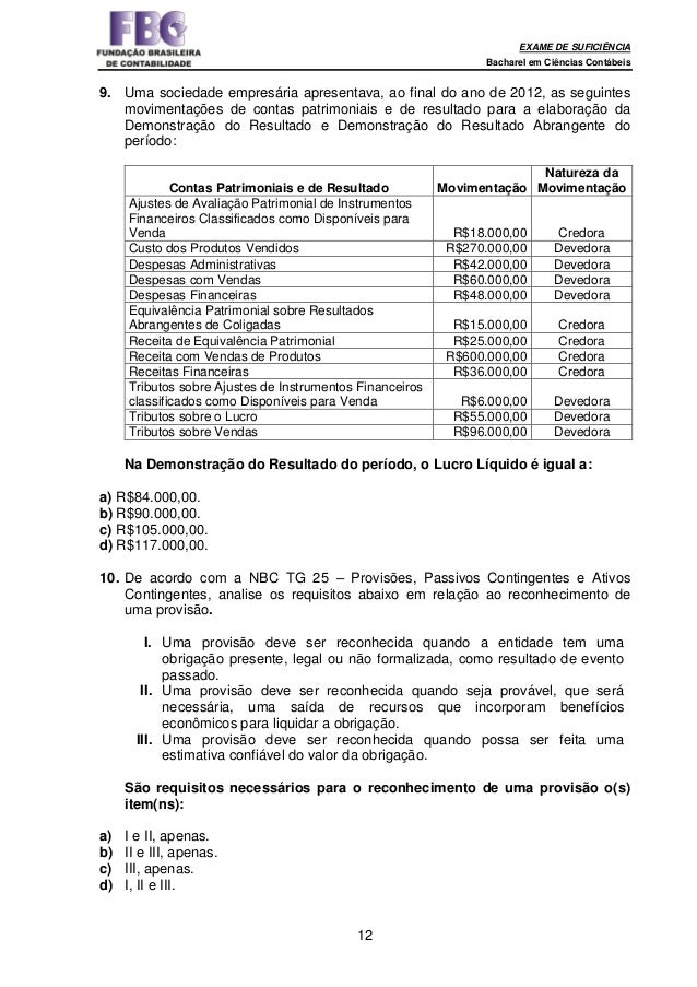Uma sociedade empresaria apresentou os seguintes saldos