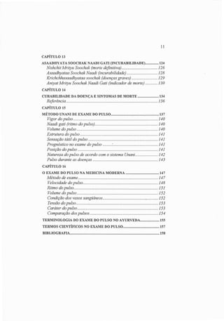 Exame do Pulso em Ayuvérdica