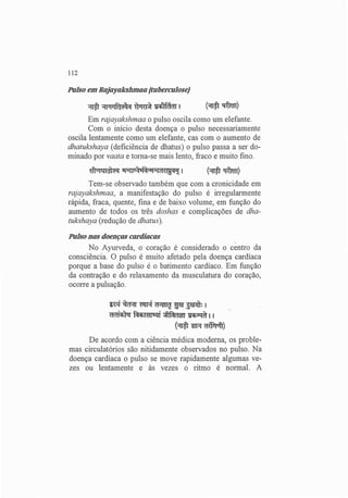 Exame do Pulso em Ayuvérdica