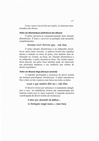 Exame do Pulso em Ayuvérdica