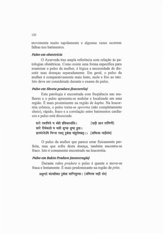 Exame do Pulso em Ayuvérdica