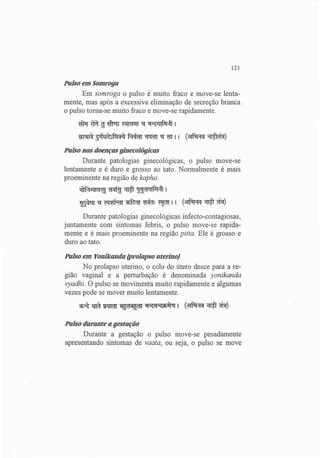 Exame do Pulso em Ayuvérdica