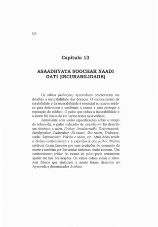 Exame do Pulso em Ayuvérdica