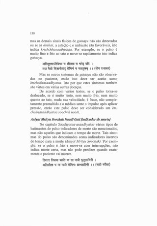 Exame do Pulso em Ayuvérdica