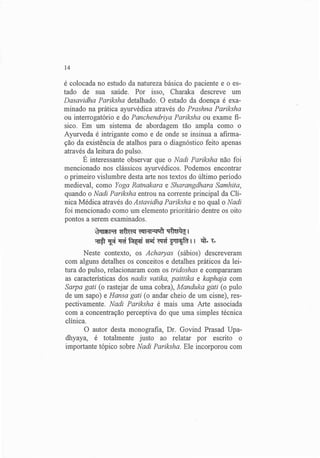 Exame do Pulso em Ayuvérdica