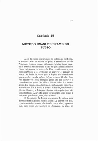 Exame do Pulso em Ayuvérdica