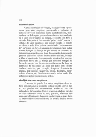 Exame do Pulso em Ayuvérdica