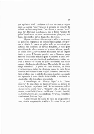 Exame do Pulso em Ayuvérdica