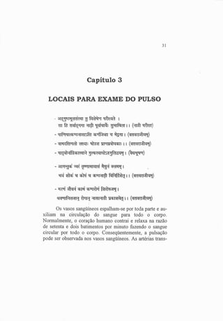 Exame do Pulso em Ayuvérdica