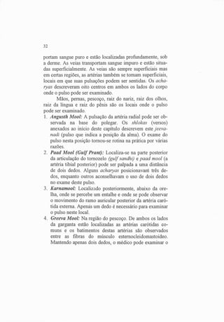 Exame do Pulso em Ayuvérdica