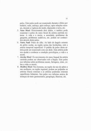 Exame do Pulso em Ayuvérdica