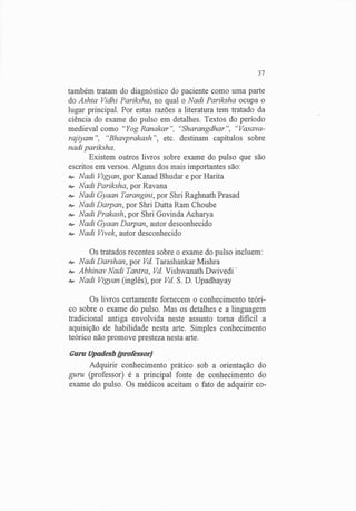 Exame do Pulso em Ayuvérdica