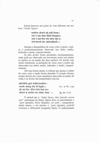 Exame do Pulso em Ayuvérdica