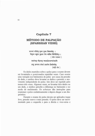 Exame do Pulso em Ayuvérdica