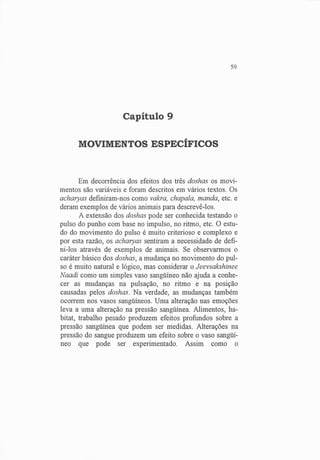 Exame do Pulso em Ayuvérdica