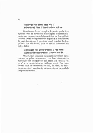 Exame do Pulso em Ayuvérdica