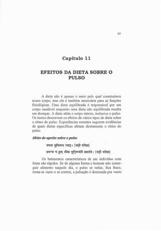 Exame do Pulso em Ayuvérdica