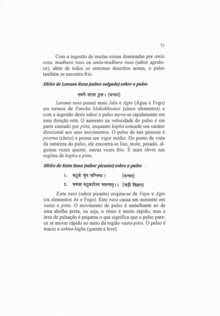 Exame do Pulso em Ayuvérdica