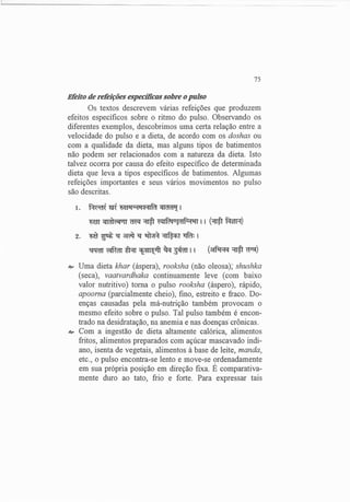 Exame do Pulso em Ayuvérdica