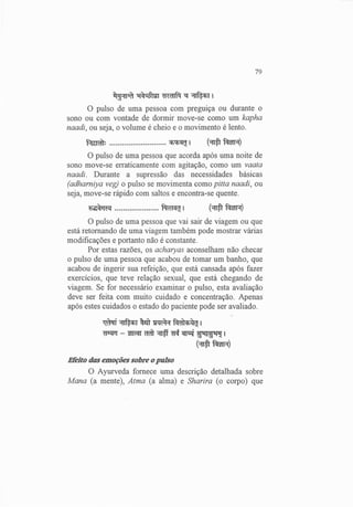 Exame do Pulso em Ayuvérdica