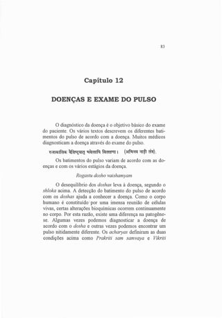 Exame do Pulso em Ayuvérdica