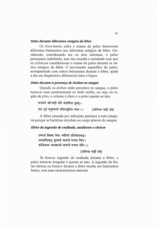 Exame do Pulso em Ayuvérdica