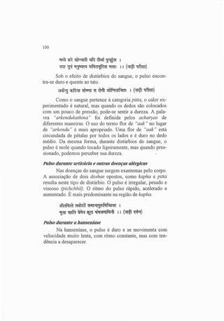 Exame do Pulso em Ayuvérdica