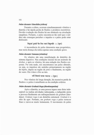 Exame do Pulso em Ayuvérdica