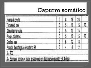 Capurro somático
 