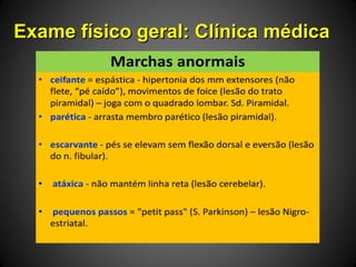 Exame físico geral: Clínica médicaExame físico geral: Clínica médica
 